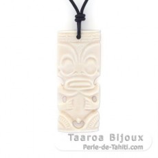 Bone Tiki Pendant