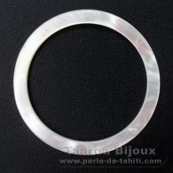 Mother-of-pearl round shape - 42 mm diameter