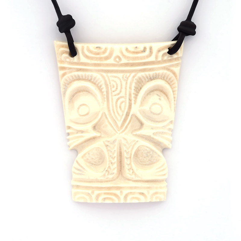 Bone Tiki Pendant