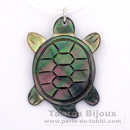 Mother-of-Pearl Turtle - Free Gift for purchases over %s