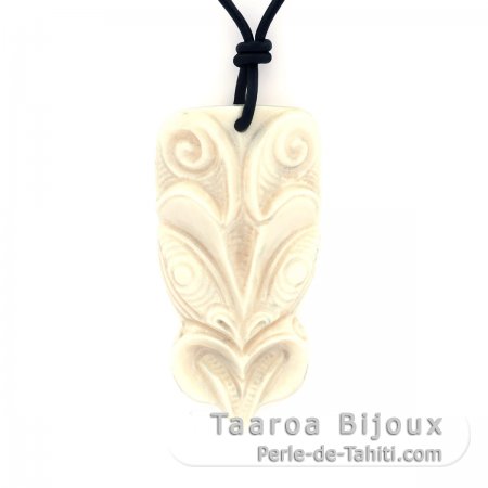 Bone Tiki Pendant