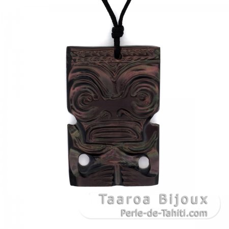 Tahitian Mother-of-Pearl Tiki Pendant