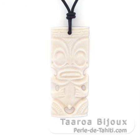 Bone Tiki Pendant