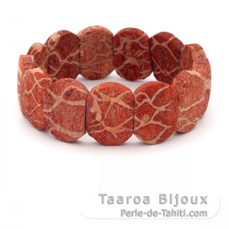Coral Bracelet - Diameter = 6.5 cm
