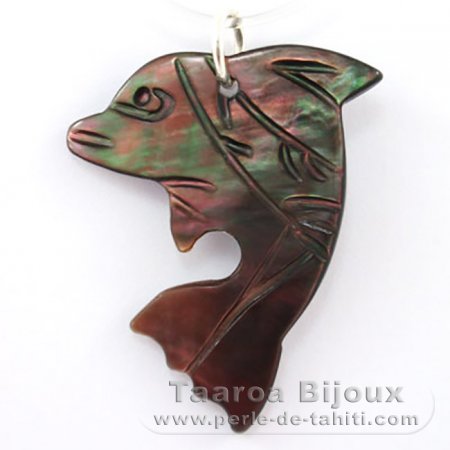 Mother-of-Pearl Dolphin - Free Gift for purchases over %s