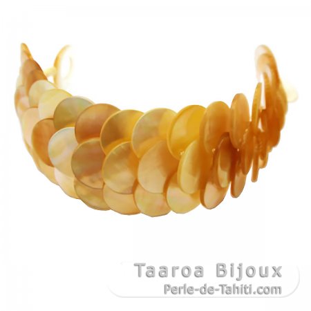 Australian Mother-of-pearl bracelet - Length = 18 cm