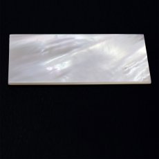 Mother-of-pearl rectangle shape - 50 x 25 x 1 mm