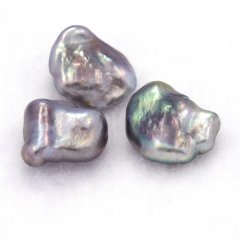 Batch of 3 Tahitian Keishis - 1.4 gr