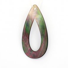 Tahitian Mother-of-pearl drop shape - 38 x 18 mm
