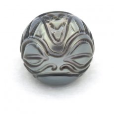 Engraved Tahitian Pearl 12.6 mm