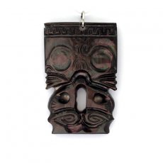 Tahitian Mother-of-Pearl Tiki Pendant
