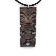 Tahitian Mother-of-Pearl Tiki Pendant