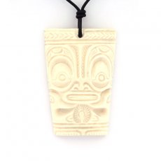 Bone Tiki Pendant