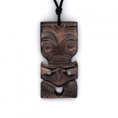 Tahitian Mother-of-Pearl Tiki Pendant