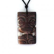 Tahitian Mother-of-Pearl Tiki Pendant