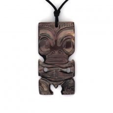 Tahitian Mother-of-Pearl Tiki Pendant