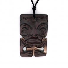 Tahitian Mother-of-Pearl Tiki Pendant