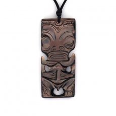 Tahitian Mother-of-Pearl Tiki Pendant