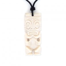 Bone Tiki Pendant