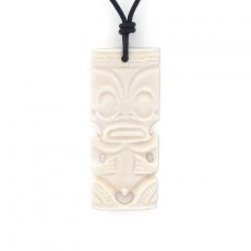 Bone Tiki Pendant