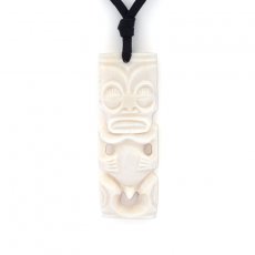 Bone Tiki Pendant