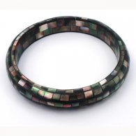 Tahitian Mother-of-pearl bracelet - Diameter = 7 cm