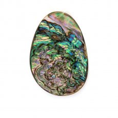Mother-of-pearl oval shape - 55 x 35 mm