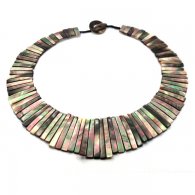 Tahitian Mother-of-pearl necklace - Length = 45 cm
