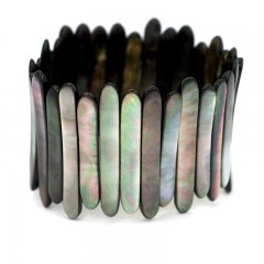 Tahitian Mother-of-pearl bracelet - Diameter = 6 cm