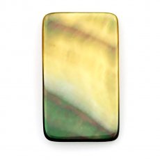 Tahitian mother-of-pearl rectangle shape - 27 x 16 mm