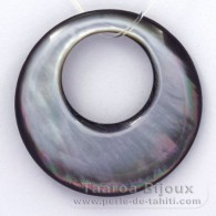 Tahitian mother-of-pearl round shape - 40 mm diameter