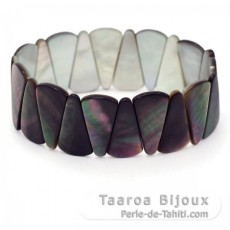 Tahitian Mother-of-pearl bracelet - Size = 18 cm