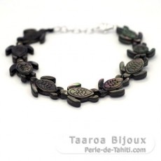 Tahitian Mother-of-pearl bracelet - Length = 17.5 cm