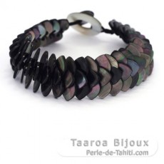 Tahitian Mother-of-pearl bracelet - Length = 18 cm