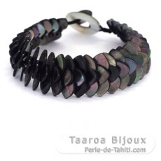 Tahitian Mother-of-pearl bracelet - Length = 20 cm