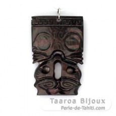 Tahitian Mother-of-Pearl Tiki Pendant