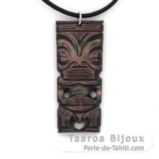 Tahitian Mother-of-Pearl Tiki Pendant