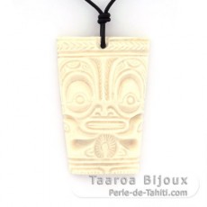 Bone Tiki Pendant