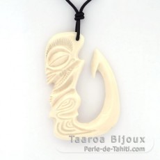 Bone Tiki Pendant