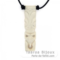 Bone Tiki Pendant