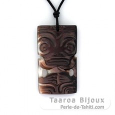 Tahitian Mother-of-Pearl Tiki Pendant