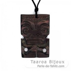 Tahitian Mother-of-Pearl Tiki Pendant