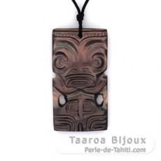 Tahitian Mother-of-Pearl Tiki Pendant