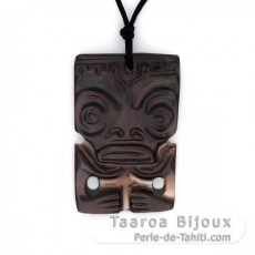 Tahitian Mother-of-Pearl Tiki Pendant