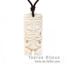 Bone Tiki Pendant