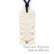 Bone Tiki Pendant