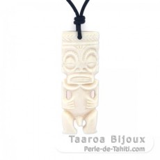 Bone Tiki Pendant