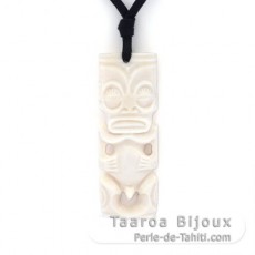 Bone Tiki Pendant