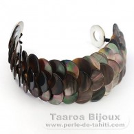 Tahitian Mother-of-pearl bracelet - Size = 18 cm