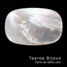 Mother-of-pearl oval shape - 20 x 13 x 5 mm